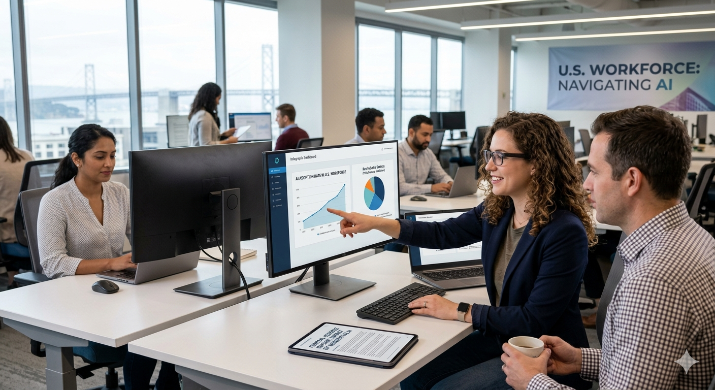 Generative AI Gains Traction in U.S. Workforce, Federal Reserve Report Reveals