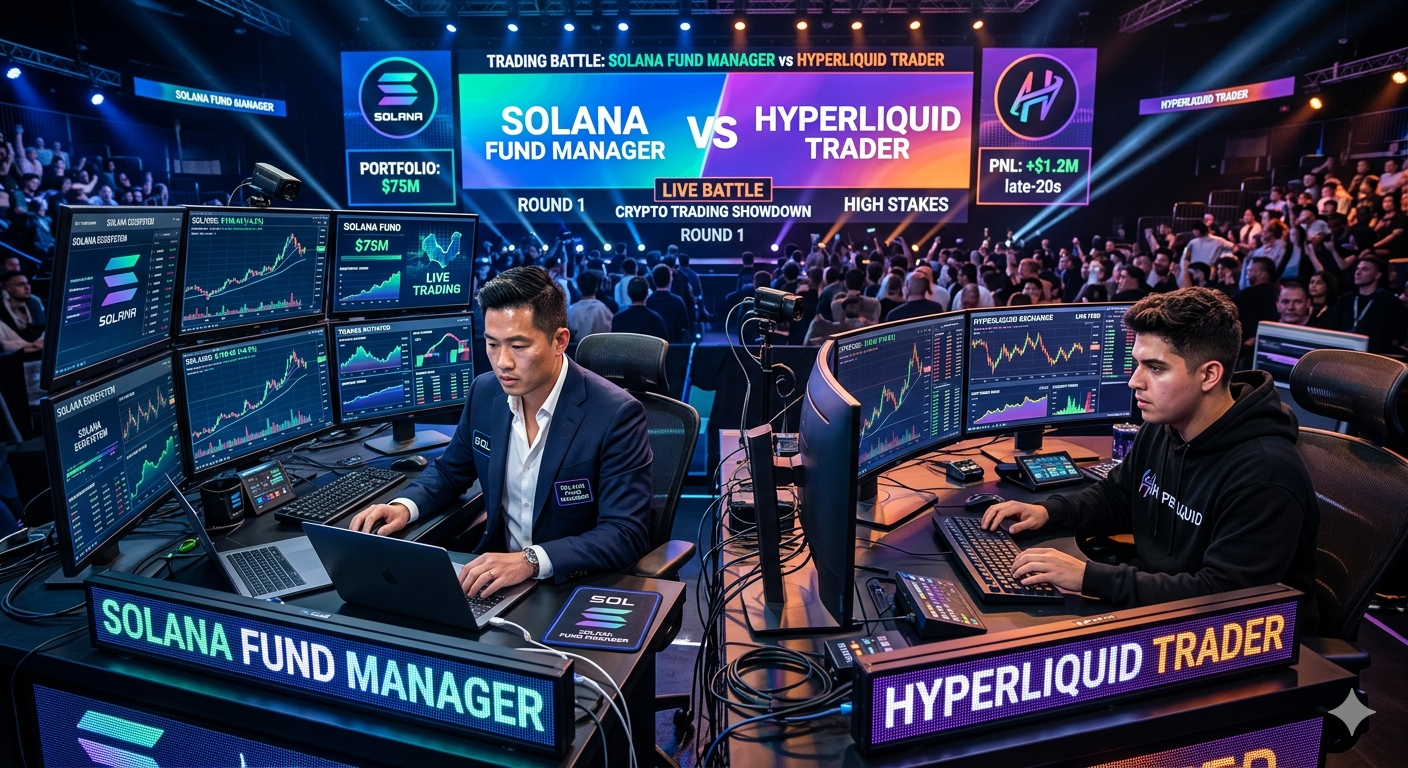 Solana Fund Manager and Hyperliquid Trader Face Off in Trading Battle