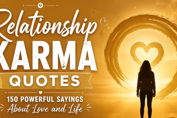 Relationship Karma Quotes: 150 Powerful Sayings About Love and Life